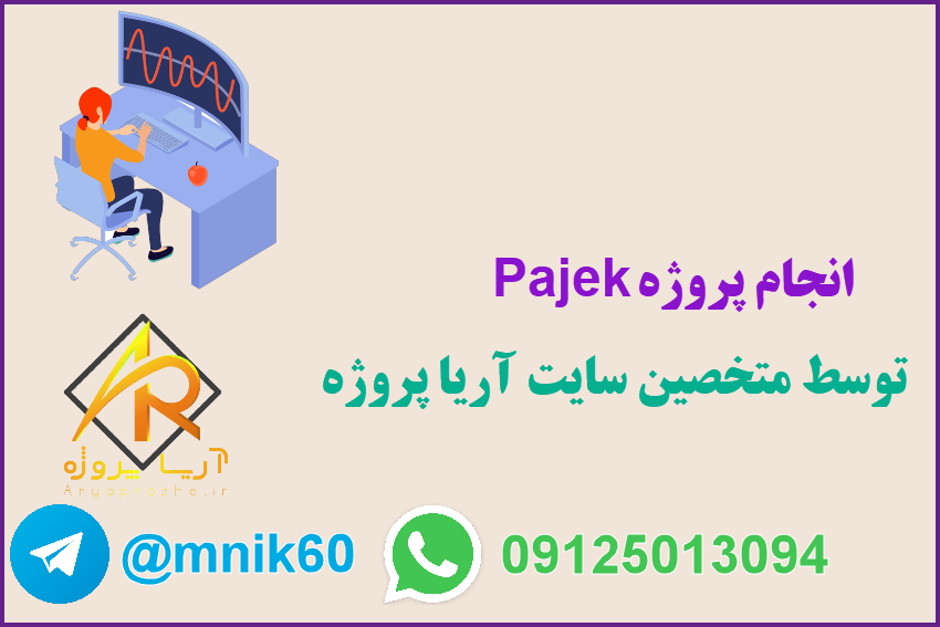 انجام پروژه Pajek