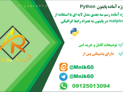 پروژه آماده رسم سه بعدی مدل لایه ای با استفاده از matplotlib در پایتون به همراه رابط گرافیکی
