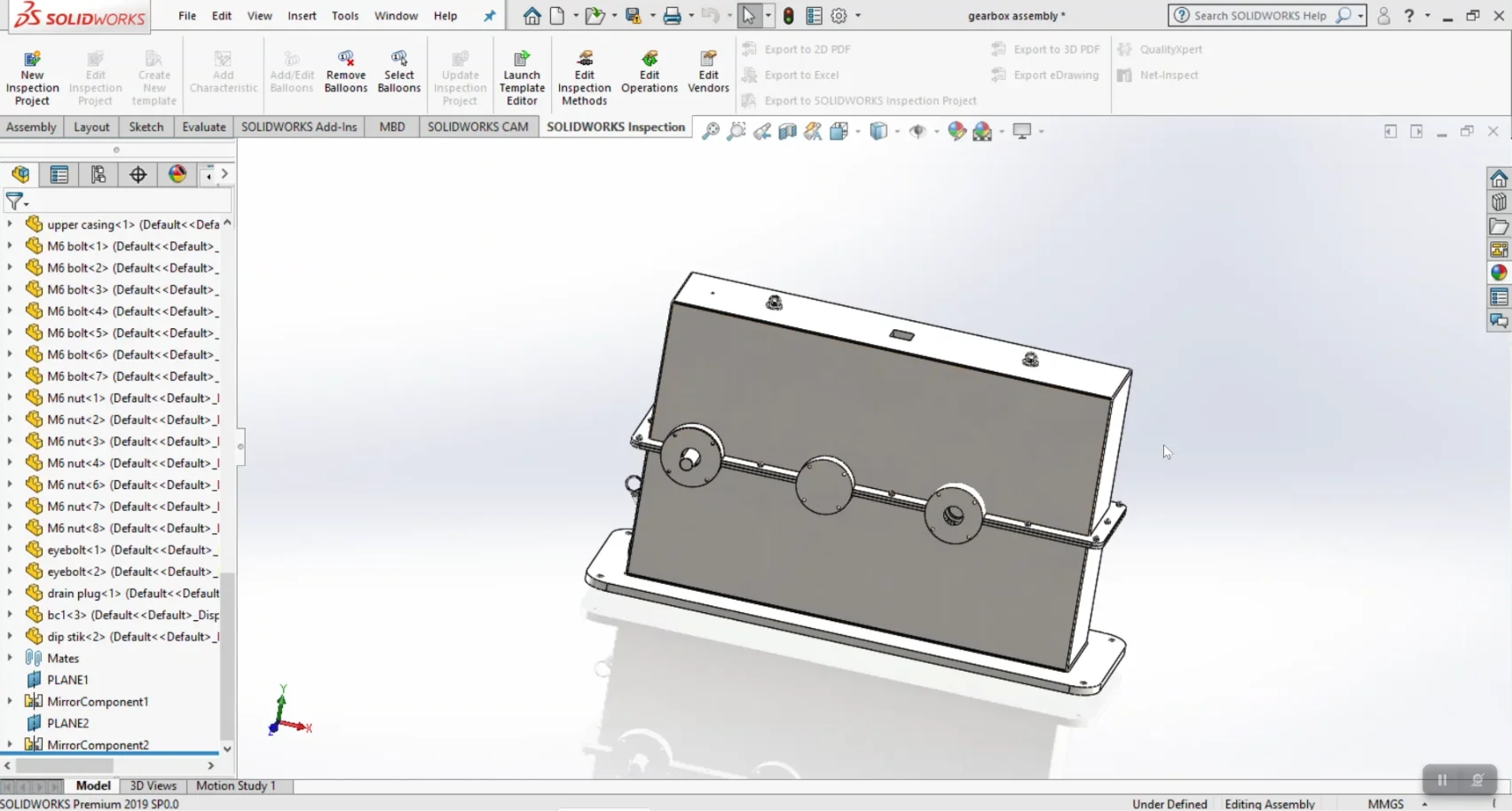 محیط نرم افزار سالیدورکس solidworks