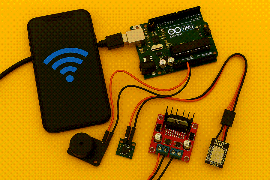 سیستم IoT برای نظارت از راه دور آردوینو Uno/Mega
