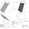 پروژه آماده مدل‌سازی ورق پیچ‌خورده در سالیدورکس solidworks