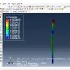 پروژه تحلیل کمانش ستون در آباکوس Abaqus - بررسی بار بحرانی و عیوب اولیه 3 تصویری از Final project and results of column buckling analysis in Abaqus 58498