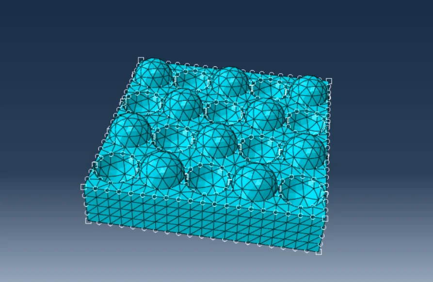 abaqus-mesh-model 1 -50722 مشبندی مدل در نرمافزار Abaqus