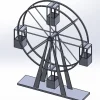 پروژه آماده تحلیل استاتیکی و دینامیکی چرخ و فلک ۱۵۰ متری با انسیس ANSYS 3 پروژه آماده شبیه سازی و تحلیل استاتیکی و دینامیکی یک چرخ و فلک با انسیس